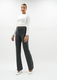 DL1961 Benji Straight Leg Pant - Washed Grey main image 1