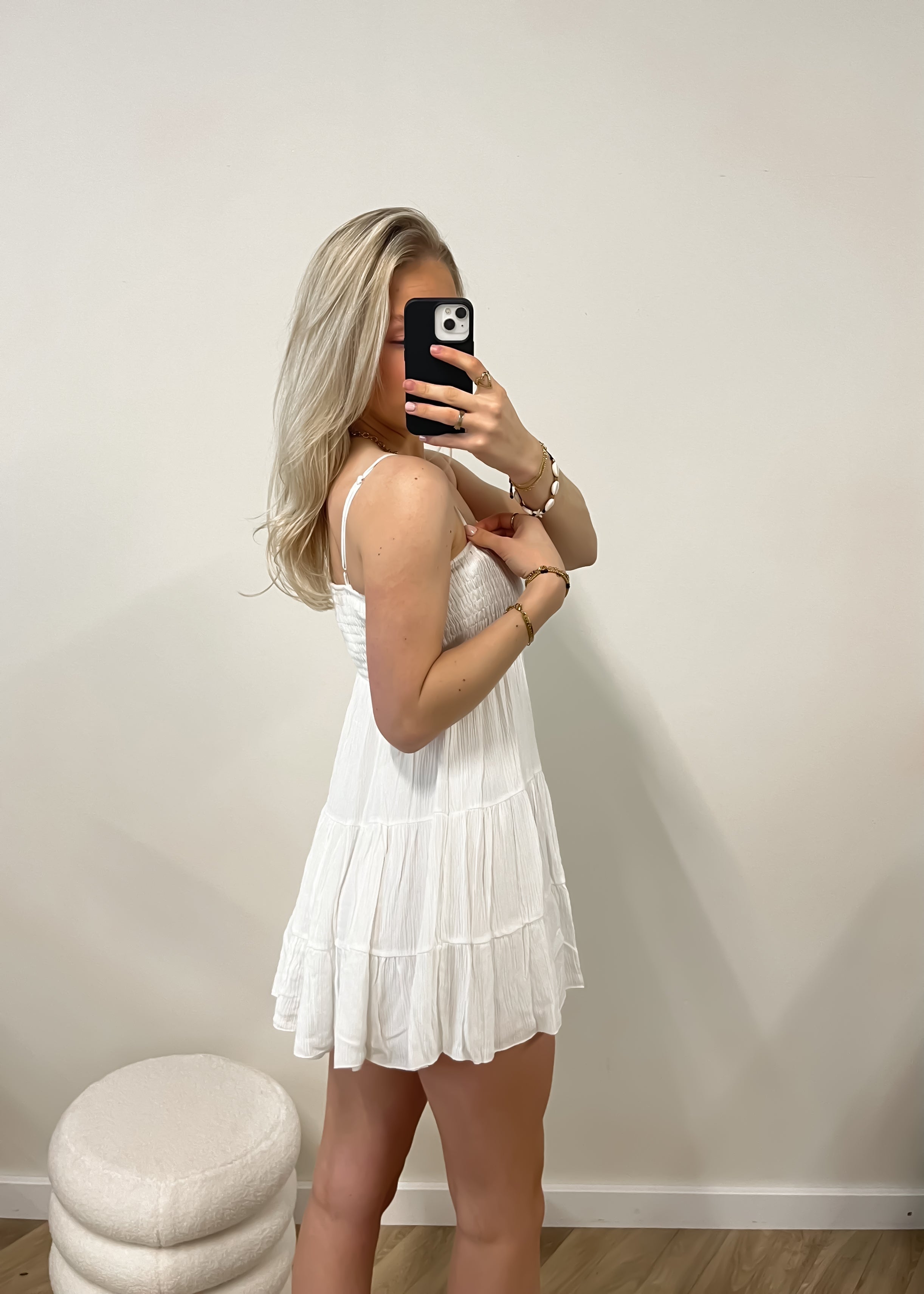 Mini dress off white