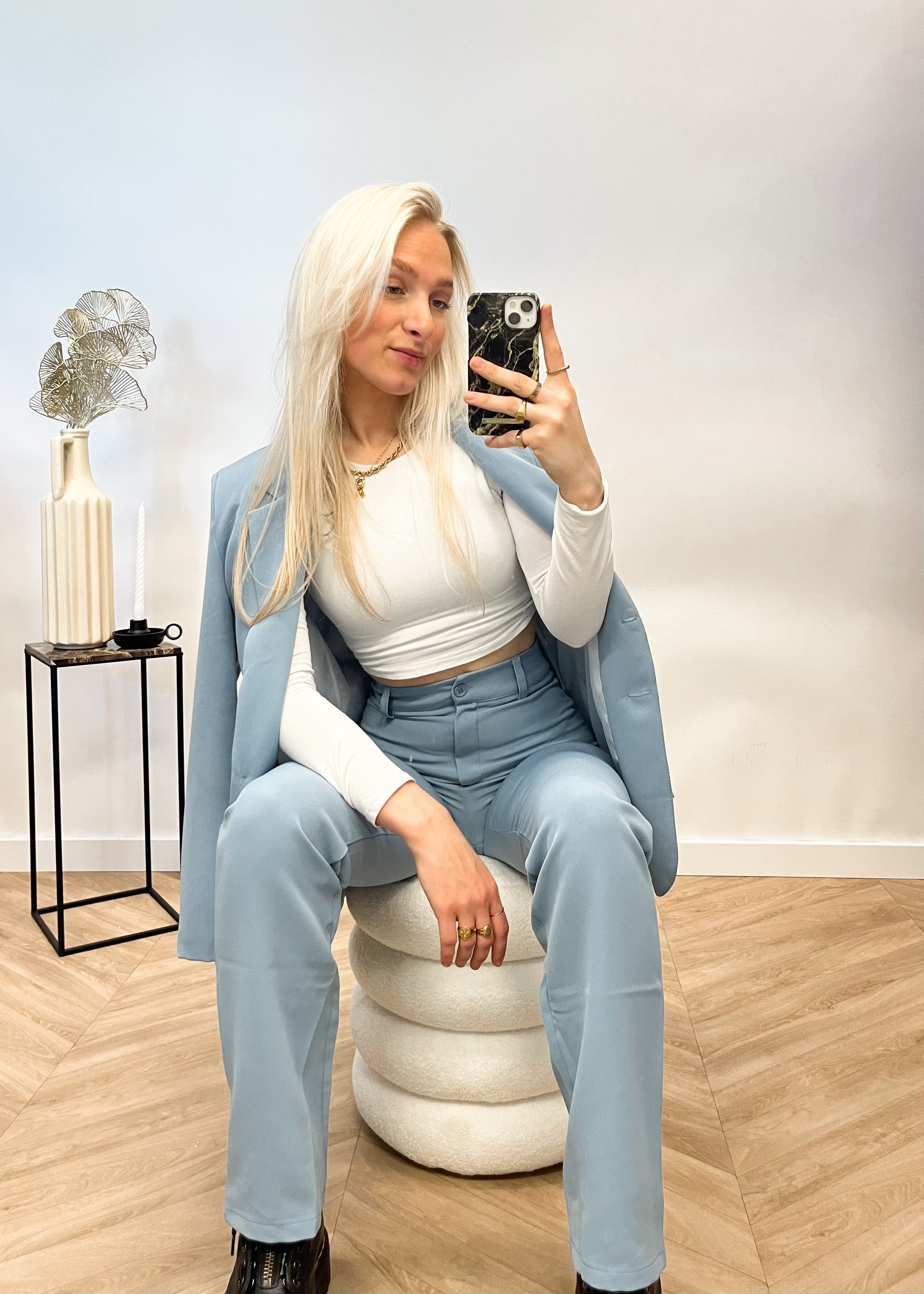 Blazer baby blue