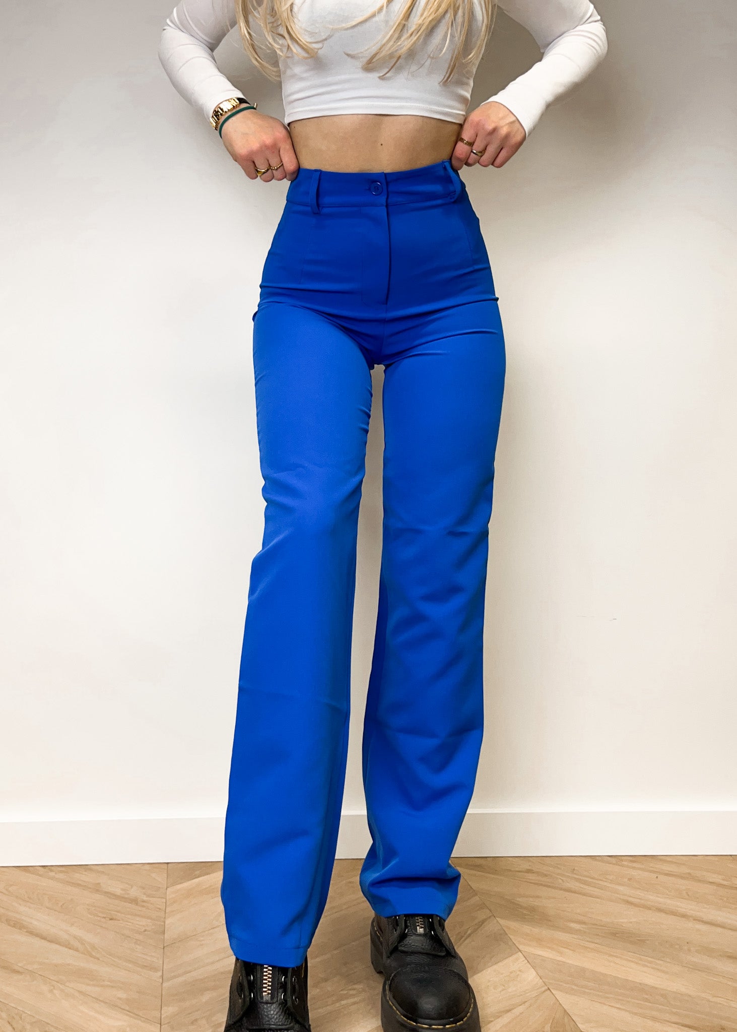 Straight leg pants classic electric blue (REGULAR)