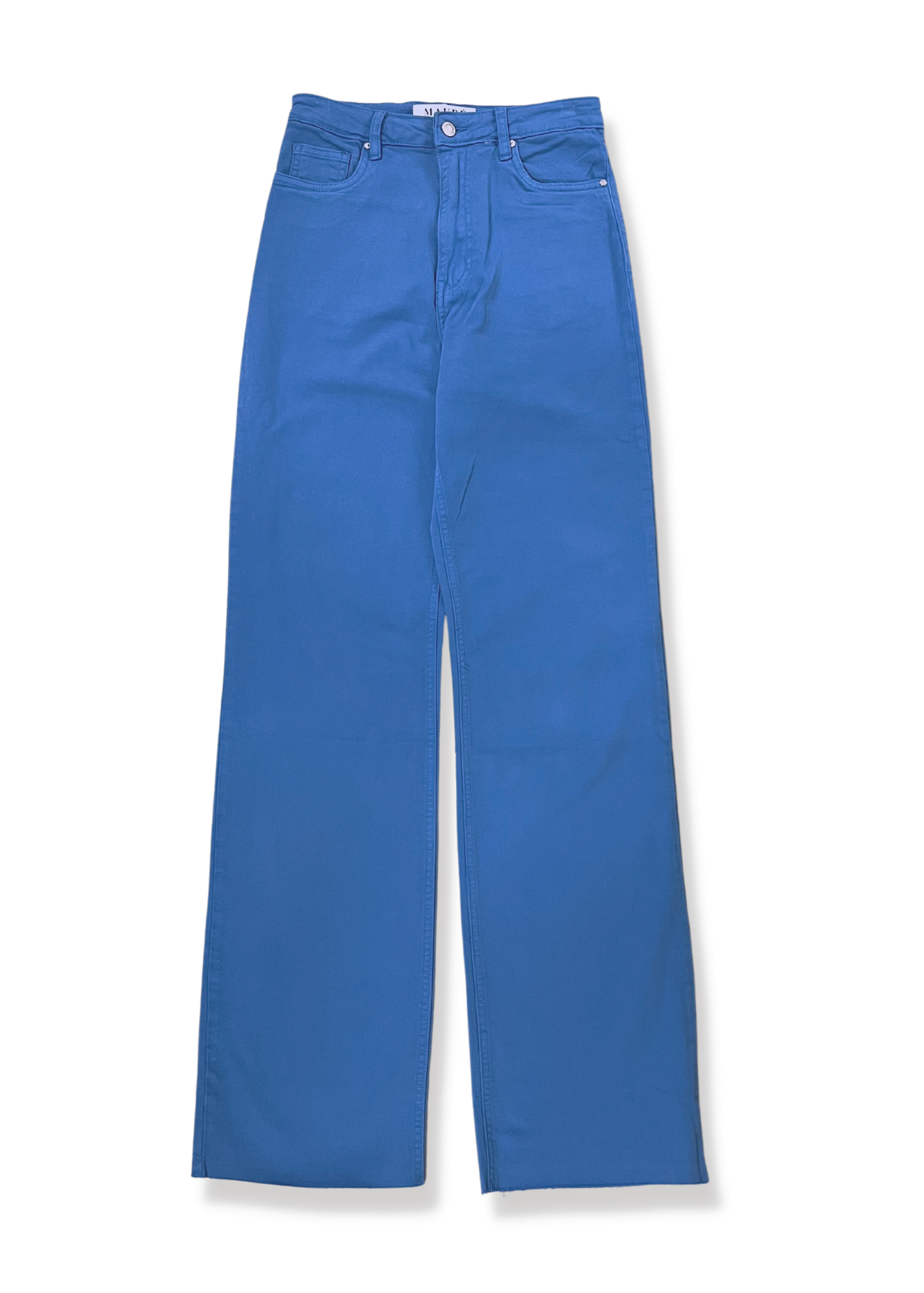 High waist straight leg jeans royal blue (REGULAR)