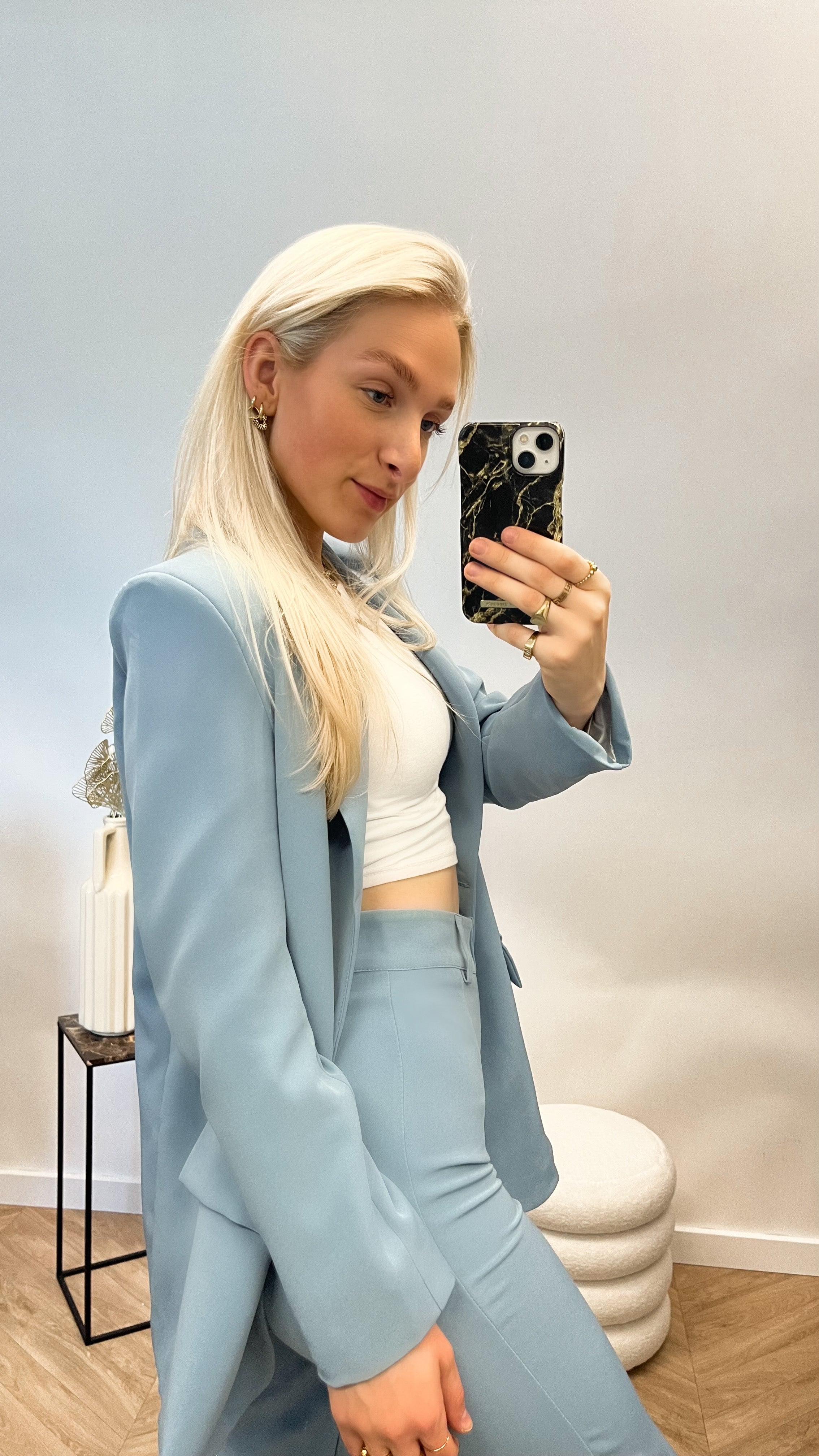 Blazer baby blue